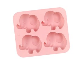 Molde silicona 4 jabones ELEFANTES infantiles